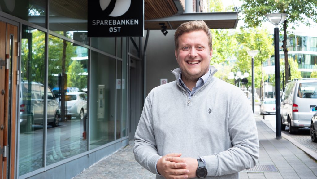 Magnus Raastad, avdelingsbanksjef i Oslo